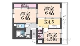 ヴィラナリー舞鶴３号棟間取り図面