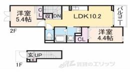 ポルトボヌール１間取り図面