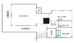 ふぁみーゆ筒井（テナント）間取り図面