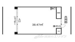 ふぁみーゆ筒井（テナント）間取り図面