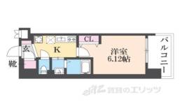 Ｌｕｘｅ布施北３間取り図面
