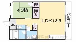 コーポ南生駒間取り図面