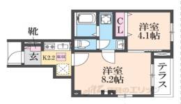 リジエール１間取り図面