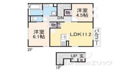 CALME VILLAGE さいおんじ間取り図面