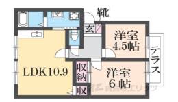 フレグランス　メイビーA棟間取り図面