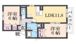ラ・ピュールメゾンC棟間取り図面