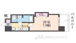 Ｌｕｘｅ布施北２間取り図面