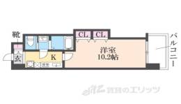 Ｌｕｘｅ布施北２間取り図面