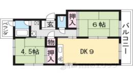 淀団地第一住宅１棟間取り図面