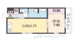 グランシャリオ招提３間取り図面
