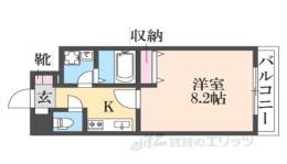 ＧＲＡＣＥ　ＣＯＵＲＴ　２間取り図面