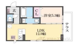 シェノン栗東間取り図面