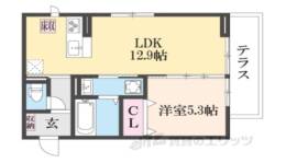 シェノン栗東間取り図面