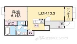 メゾン　ラフィーネ２間取り図面
