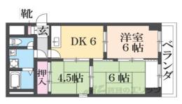 メゾン三条間取り図面