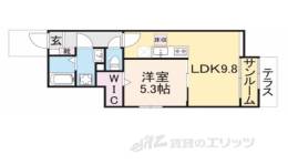 K.TRINITY間取り図面