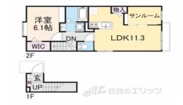 K.TRINITY間取り図面