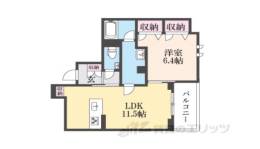シャーメゾン京都旧二条間取り図面