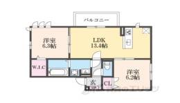 D-ROOM大久保間取り図面