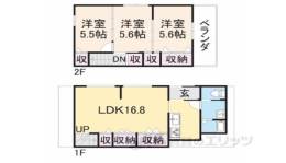 貸家間取り図面