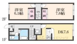 レオパレスグランデ１番館間取り図面