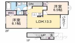 プリムローズ４東近江間取り図面