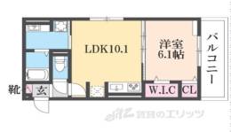 ソーニョ西京極間取り図面