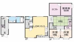 貸家間取り図面