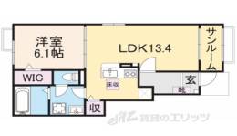 モンド　カロレ２間取り図面