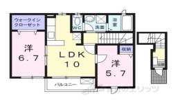サニーセレノ　Ｅ間取り図面