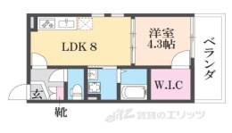 コンフォルタ京都西間取り図面