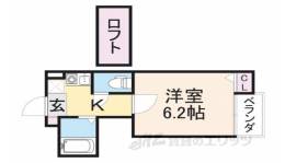 ユーアイハイツ池田１間取り図面