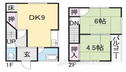 貸家間取り図面