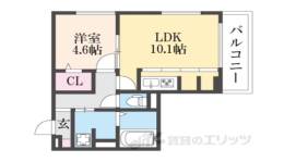 トリシア長岡天神間取り図面