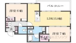 シャーメゾンデンドライト間取り図面