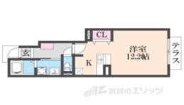 エレガンシア・ユキ間取り図面