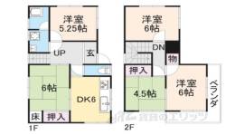貸家間取り図面