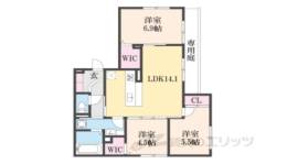 プレステージア三山木間取り図面