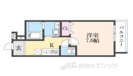 フジパレス俊徳道ＷＥＳＴ間取り図面