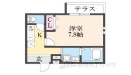 フジパレス俊徳道ＷＥＳＴ間取り図面