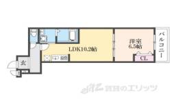 フジパレスさくら間取り図面