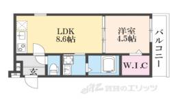 フジパレス弥刀５番館間取り図面