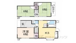 貸家間取り図面