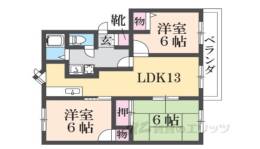 エクセル平井　Ｂ棟間取り図面