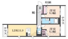 シャーメゾン丹波間取り図面