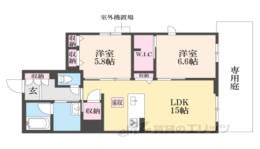 アウスレーゼ御所間取り図面