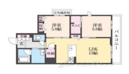 アウスレーゼ御所間取り図面