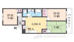 グリーンヒルズ２間取り図面