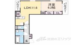 オベルジーヌ間取り図面