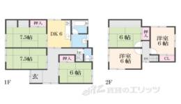 貸家間取り図面